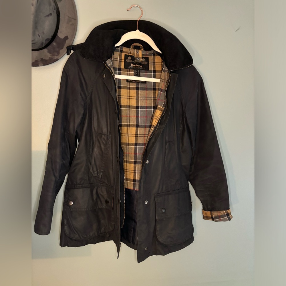 Barbour Beadnell UK8/US4 Navy